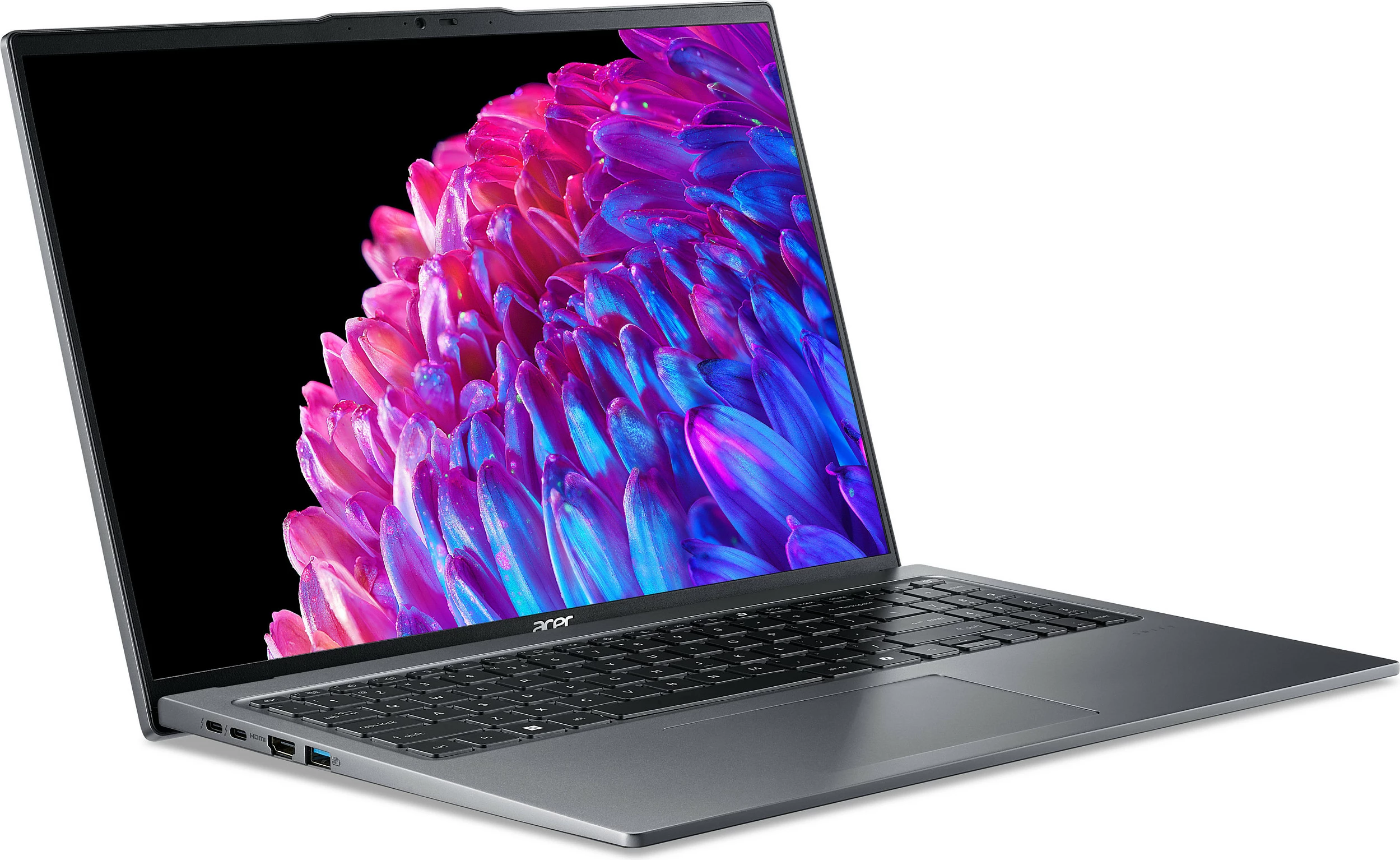 Kompjuter Acer Swift Go 16 OLED SFG16-72-76Q5, 16 inç, gri