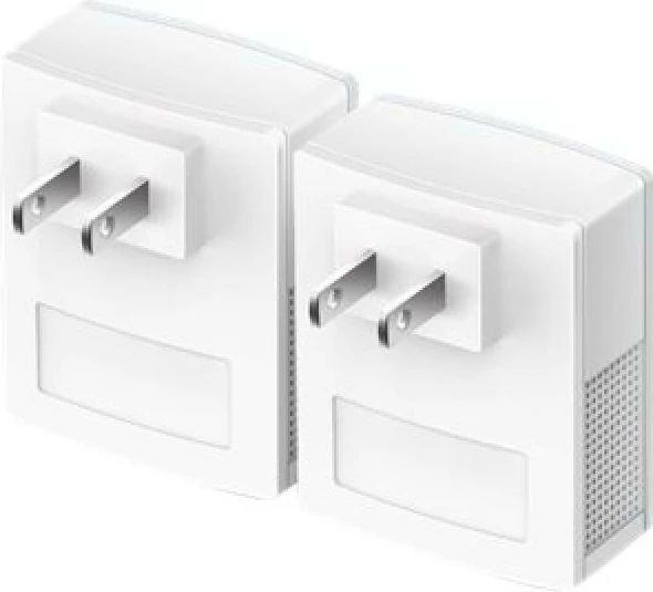 Adapter powerline TP-Link TL-PA4010 KIT, 600 Mbps, 1 port, HomePlug AV, e bardhë, 2 copë