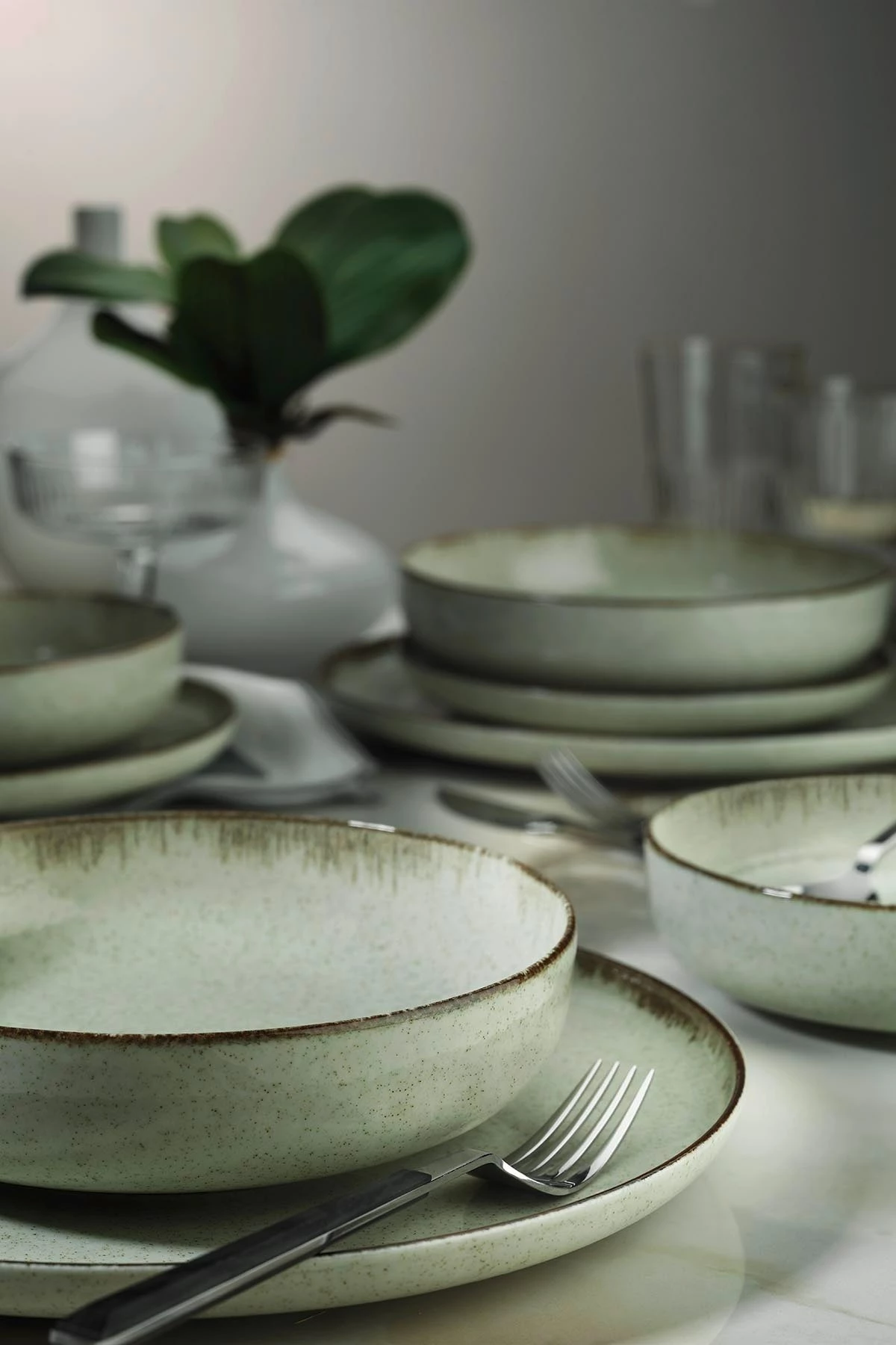 Set enësh për drekë (12 copë), Hermia, MOD12Y1730P03