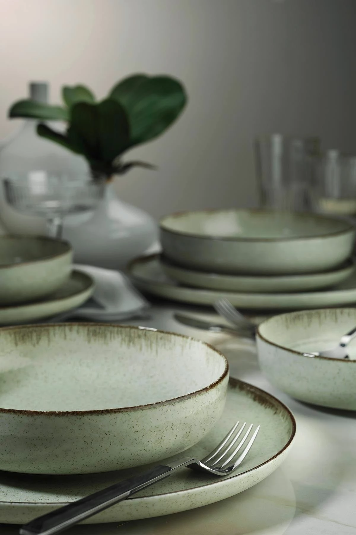 Set enësh për drekë (12 copë), Hermia, MOD12Y1730P03