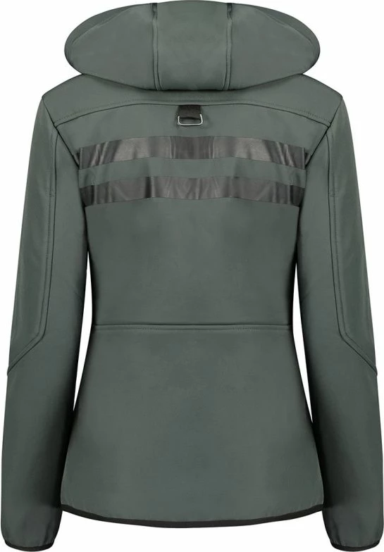 Jakne softshell për femra Geographical Norway, gri/portokalli [Madhësia: M]