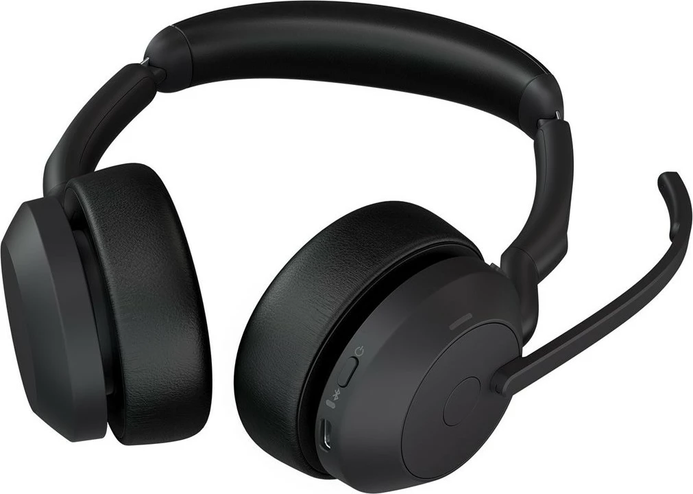 Kufje Jabra Evolve2 55, Link380c UC Stereo, Wired & Wireless, 20 - 20000 Hz, 130 g, të zeza
