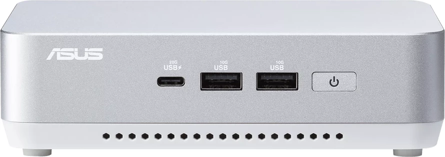 Kompjuter mini ASUS NUC 14 Pro Plus RNUC14RVSU500002I, Intel Core Ultra 5 125H, Intel Arc Graphics, DDR5 SODIMM (pa RAM), M.2 NVMe (pa storage), Wi‑Fi 6E, 2.5GbE, 2x HDMI, 2x Thunderbolt 4, i bardhë, Kit (L6)
