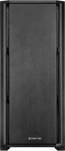 Kasë Chieftec Pro Midi TG AS-02B-TG-OP, Midi Tower ATX me panel xhami të temperuar, USB-C, e zezë