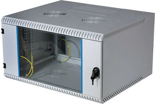 Kabinet muri 19" EFB Elektronik 18U, thellësi 600mm, IP20, 50kg, gri