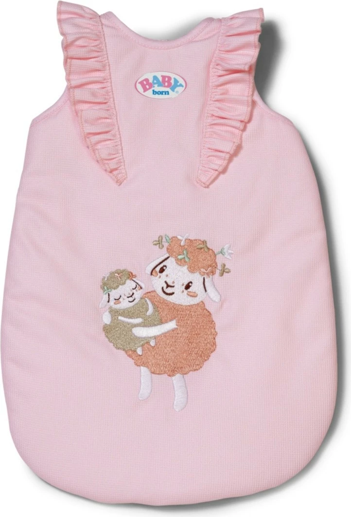 Thes gjumi për kukull, Baby Born 837924-116725, për kukulla 36–43 cm, rozë