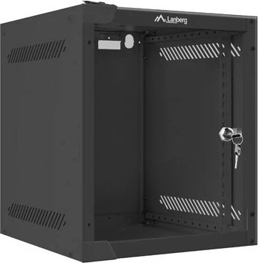 Kabinet serveri LANBERG WALL-MOUNTED RACK,10" , e zezë