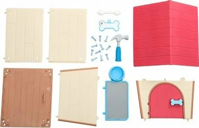 Pelush elektronik qenush me shtëpi Little Live Pets Cobi 26477, multicolor, set