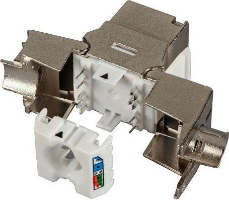 Modul Keystone RJ-45 EFB Elektronik E-20091, Cat6A, shielded, metalik