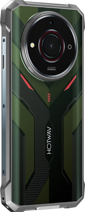 Celular HOTWAV T7S 4GB/128GB, Dual SIM, Android 13, 6.52\" HD+, 6280mAh, USB-C, Green, set 5 pjesë