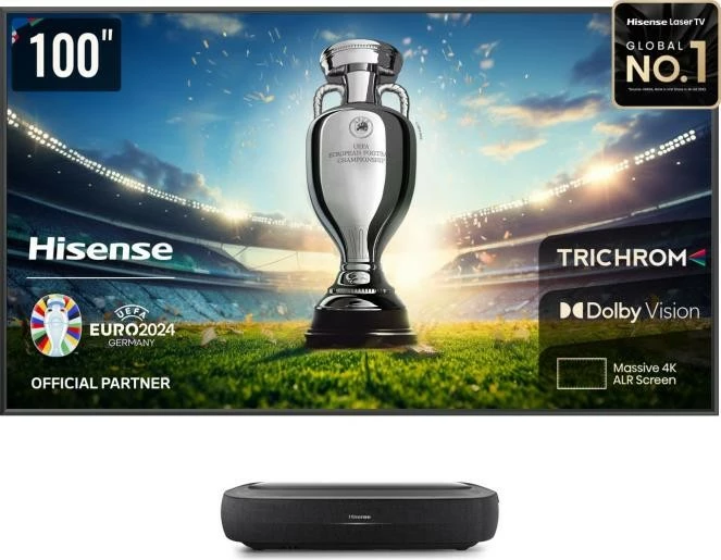Televizor Laser Hisense 100L9HD, 100", Ultra HD/4K, Smart TV, Dolby Vision, i zi