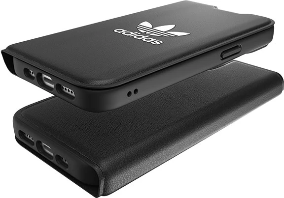 Mbështjellës Adidas OR Booklet Case Basic për iPhone 14, 6.1", i zi