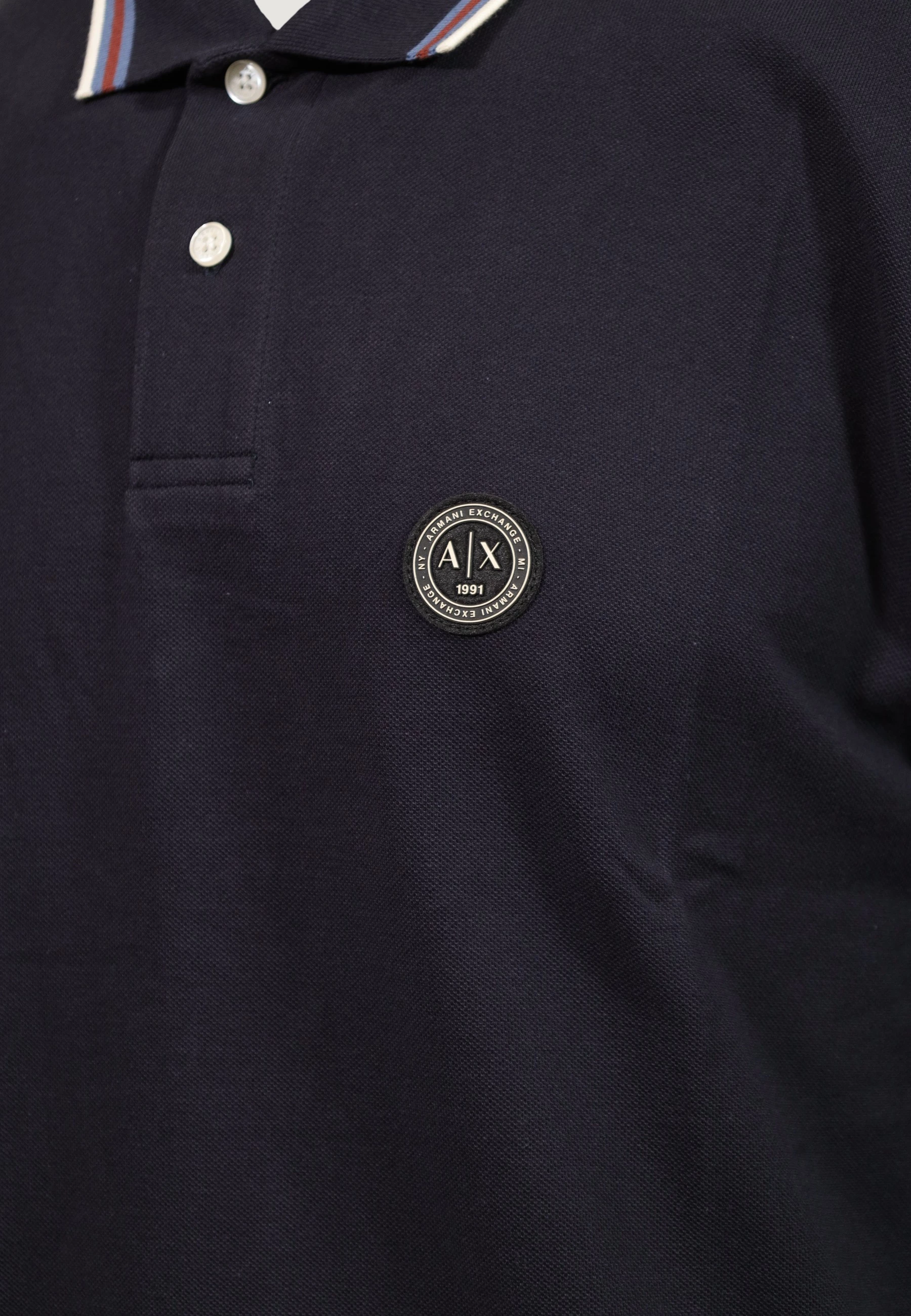 Maicë polo për meshkuj Armani Exchange XM003427 AF13026, e kaltër [Madhësia: S]