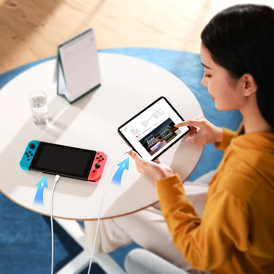 Kabllo USB-C në USB-C Ugreen US562, 1m, 100W, e bardhë