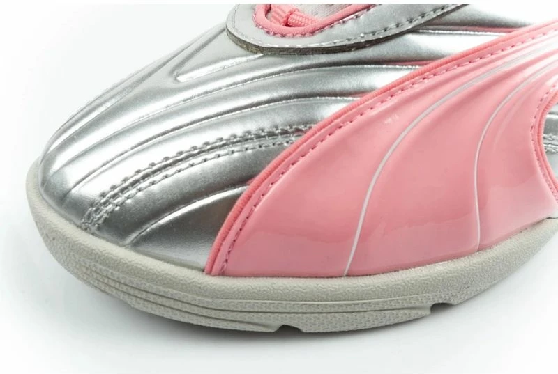 Atlete Puma V-S2 Goalgetter për të rinj, hiri/argjend