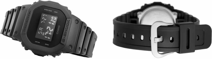 Orë dore për meshkuj Casio G-Shock, e zezë