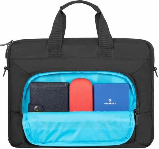 çantë laptopi RivaCase ECO 7521 13.3-14", RPET, waterproof, e zezë