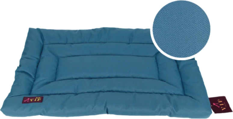 Jastëk për qen Tramp VIP MAYA 107 x 69 cm, antibakterial, i ajrosshëm, i larshëm, blu