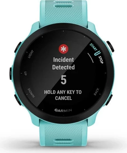 Smartwatch Garmin Forerunner 55, 42 mm, GPS, Turquoise