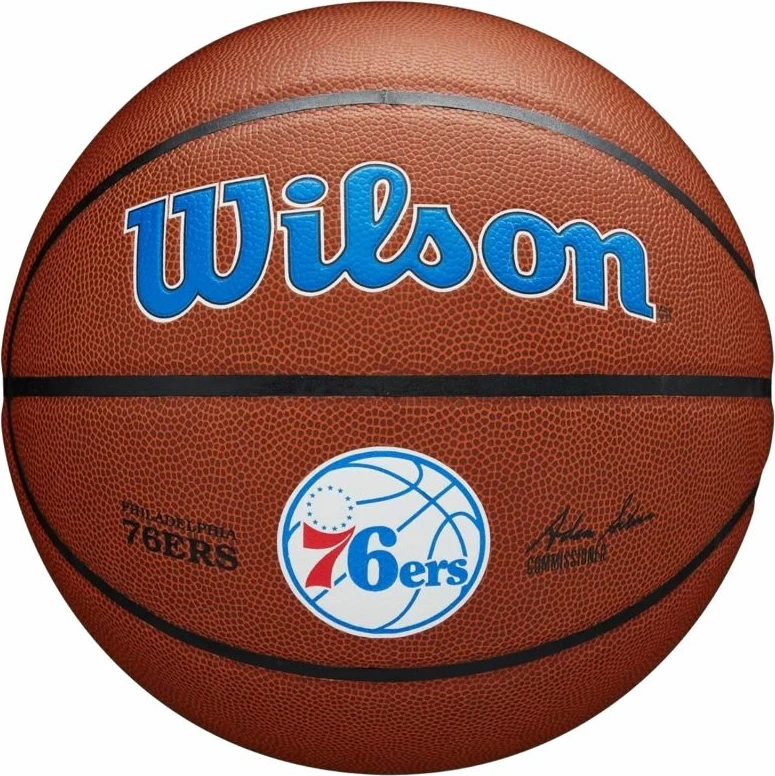 Atlete për basketboll Wilson, modeli Team Alliance Philadelphia 76ers, ngjyrë kafe