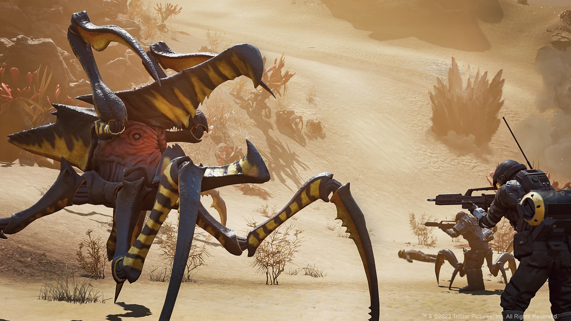 Lojë PS5 Knights Peak Starship Troopers: Extermination, PEGI 18