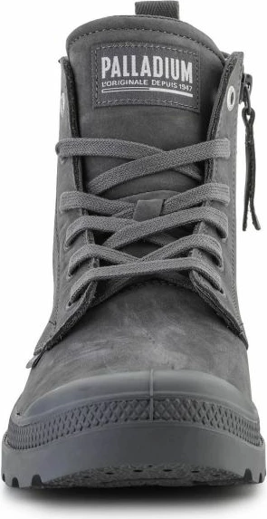Këpucë Palladium Pampa HI Zip Nbk për meshkuj dhe femra, gri [Madhësia: 44.5]