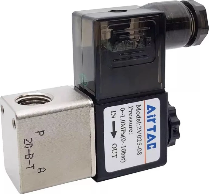 Valvul solenoide pneumatike 2V025-08 – AC 220V