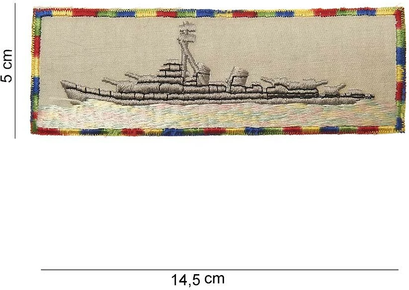 Emblema pëlhure Fostex Garments Patch battleship #4092