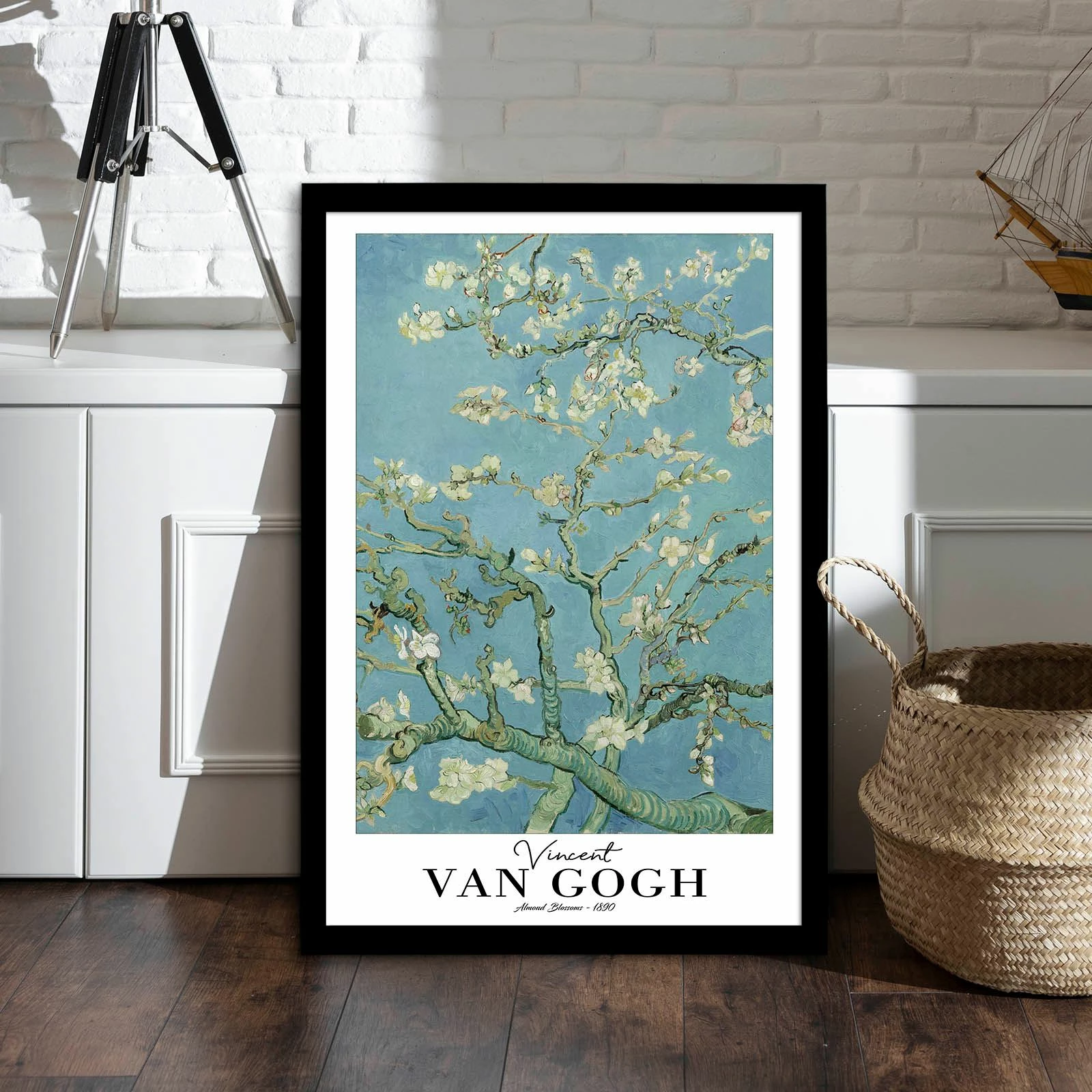 Pikturë dekorative me kornizë, Van Gogh, shumëngjyrëshe, 42x62cm, 4262SYHGOGH-001