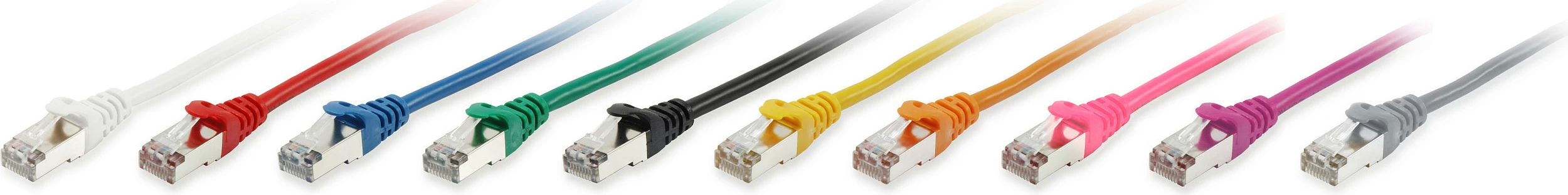 Kabllo rrjeti Ethernet EQUIP Cat6A S/FTP, RJ-45 në RJ-45, 0.25m, 10Gbps, gri