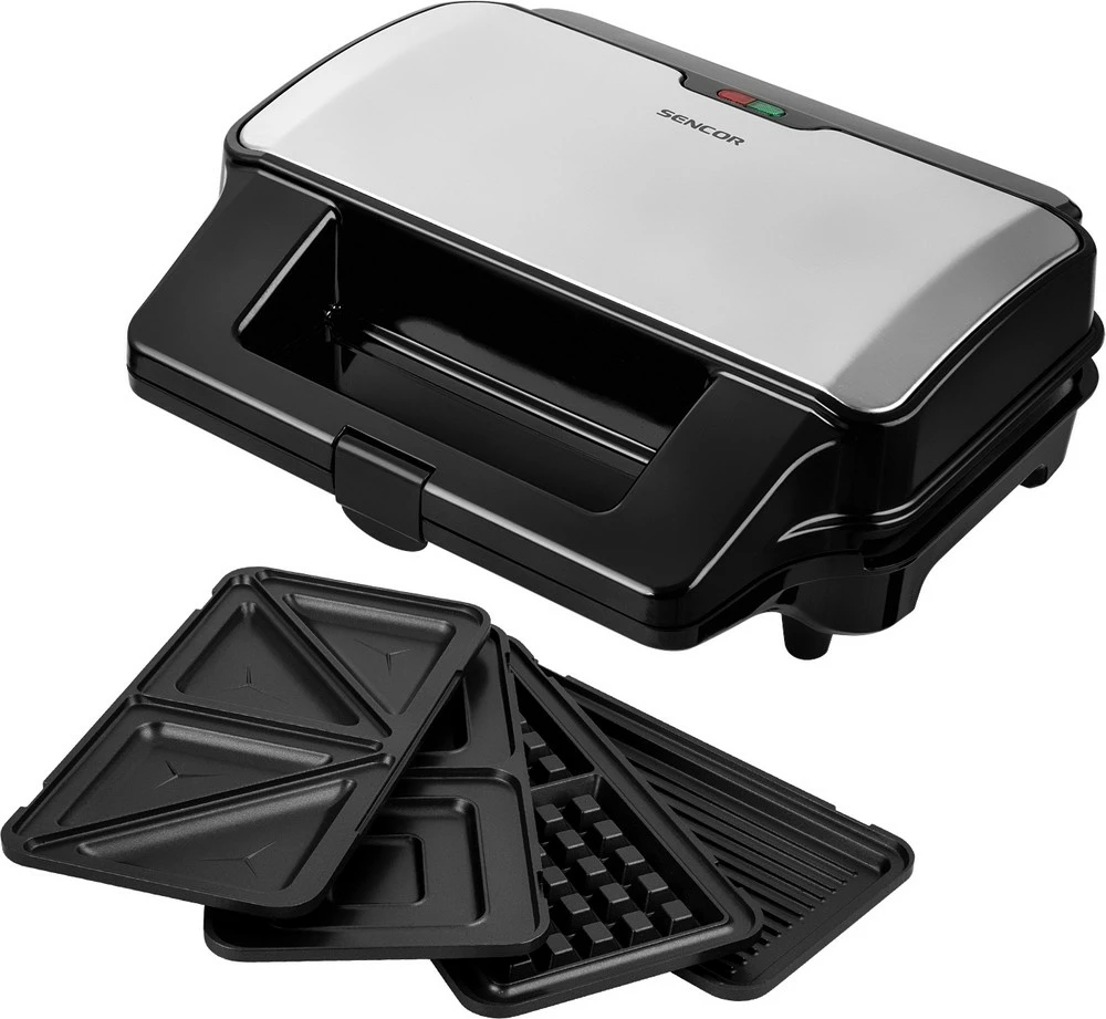 Toster Sencor SSM 9940SS 4 IN 1, 900W,  i Argjendtë