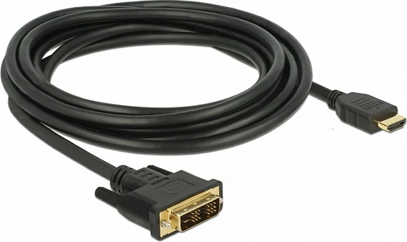 Kabllo DeLOCK 85585 DVI në HDMI, 3 m, 1920x1200, e zezë