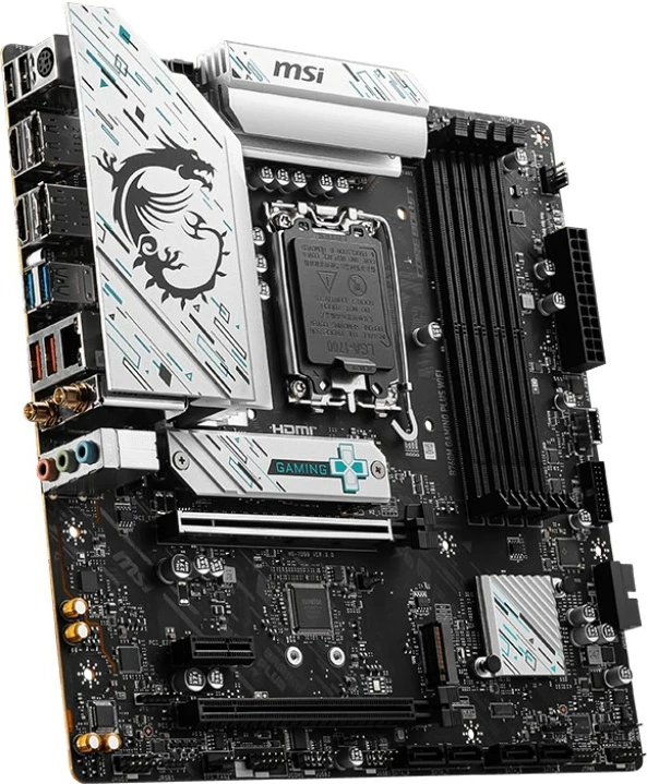 Pllakë amë MSI B760M GAMING PLUS WIFI, Intel B760, LGA 1700, micro ATX