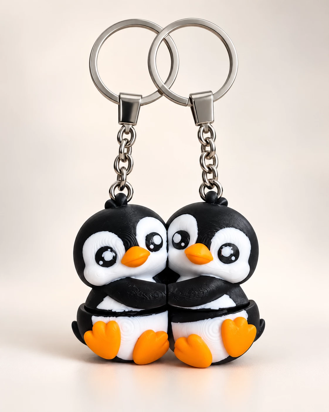 Varëse Çelësash 3D – Pinguin me Magnet, Set 2 Copë