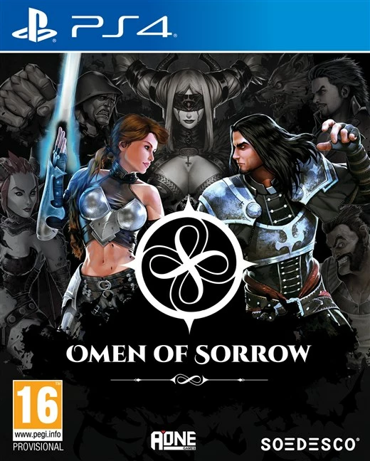 Lojë PS4 Soedesco Omen of Sorrow, fighting 2D, PEGI 16