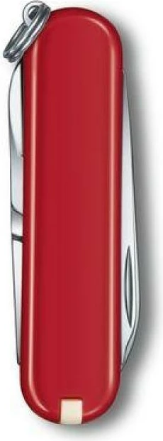 thikë xhepi multitool, Victorinox Classic SD (0.6223.3G), kompakte 58 mm, me gërshërë e lima thonjsh, e kuqe
