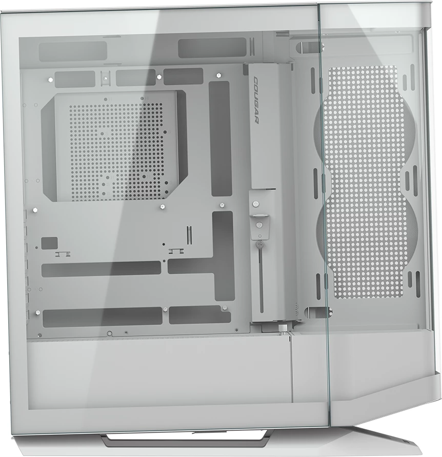 Kasë COUGAR FV270 Midi Tower, Tempered Glass, ATX/E-ATX, RGB, e bardhë