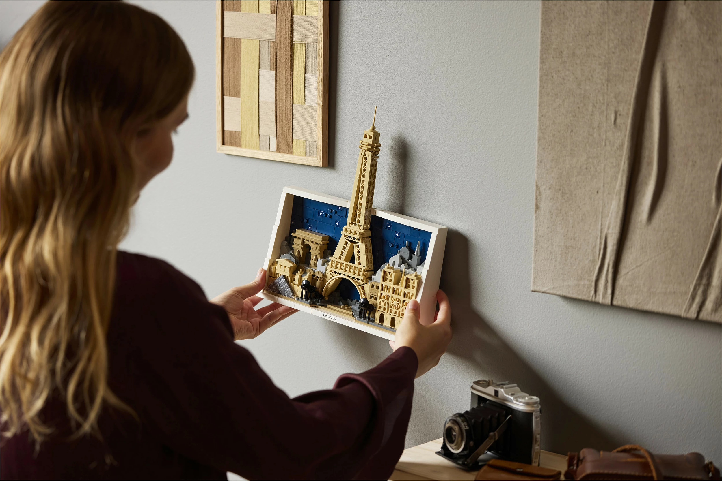 Set ndërtimi LEGO Architecture Paris City of Love 21064, 958 copa, multikolor