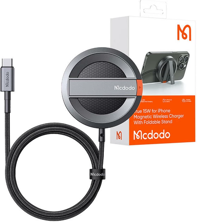 Karikues wireless Mcdodo CH-5500, 15W, për iPhone, i zi