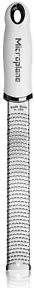 Tarkë Microplane Premium Zester, teh i imët, inox, e bardhë