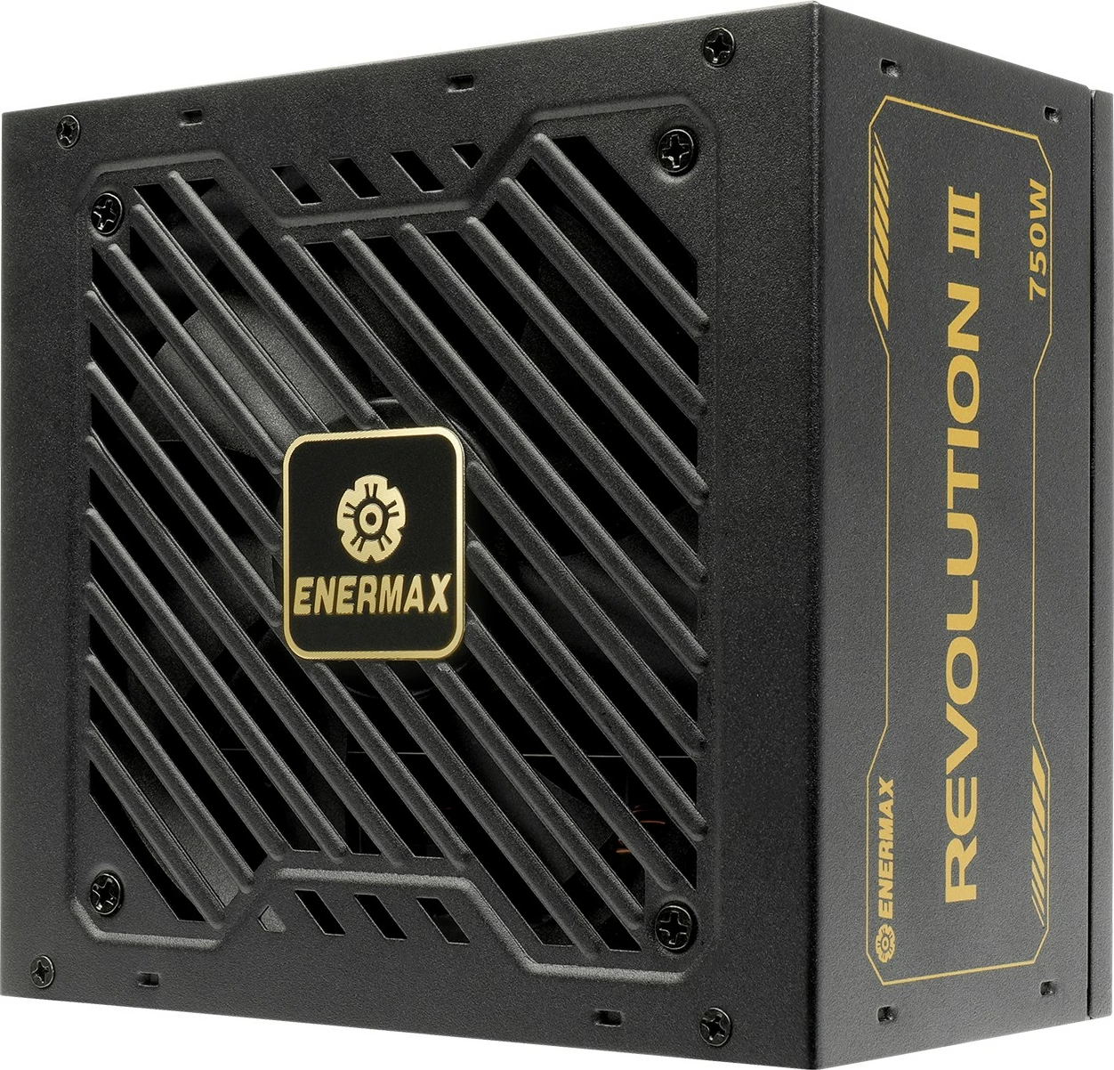 Kasë Enermax Revolution3 750W, 80 PLUS Gold, Full Modular, e zezë