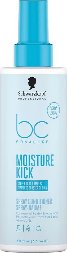 Spray balsam për flokë Schwarzkopf Professional BC Bonacure Moisture Spray Conditioner për femra, 200ml