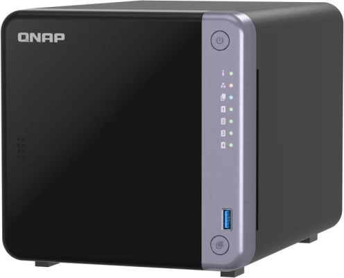NAS server QNAP TS-432X-4G, 4-bay, 4GB RAM, 10GbE SFP+, 2x2.5GbE, i zi/gri