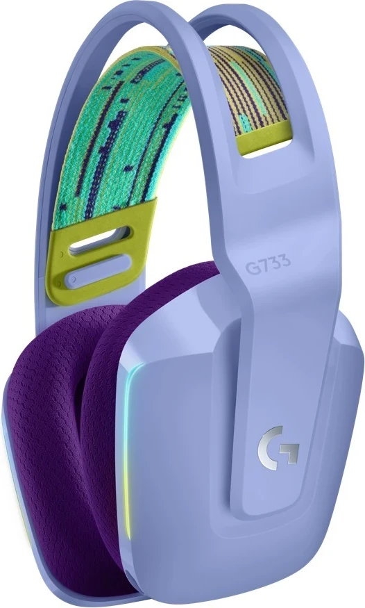 Mauspad Logitech G733 Lightspeed, pa tela, ngjyrë lejla