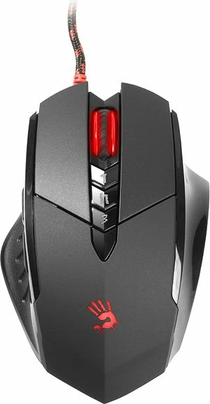 Maus gaming A4Tech Bloody V7m, 3200 DPI, 1000 Hz, USB me kabllo 1.8 m, i zi