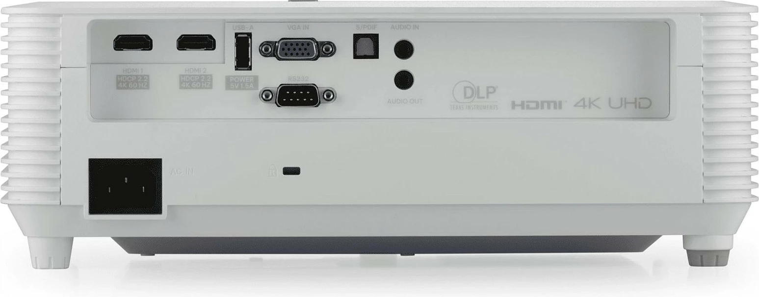 Projektor InFocus Orbital IN0061SL, DLP, 4000 lumen, 3D, 2x HDMI 2.0, i bardhë
