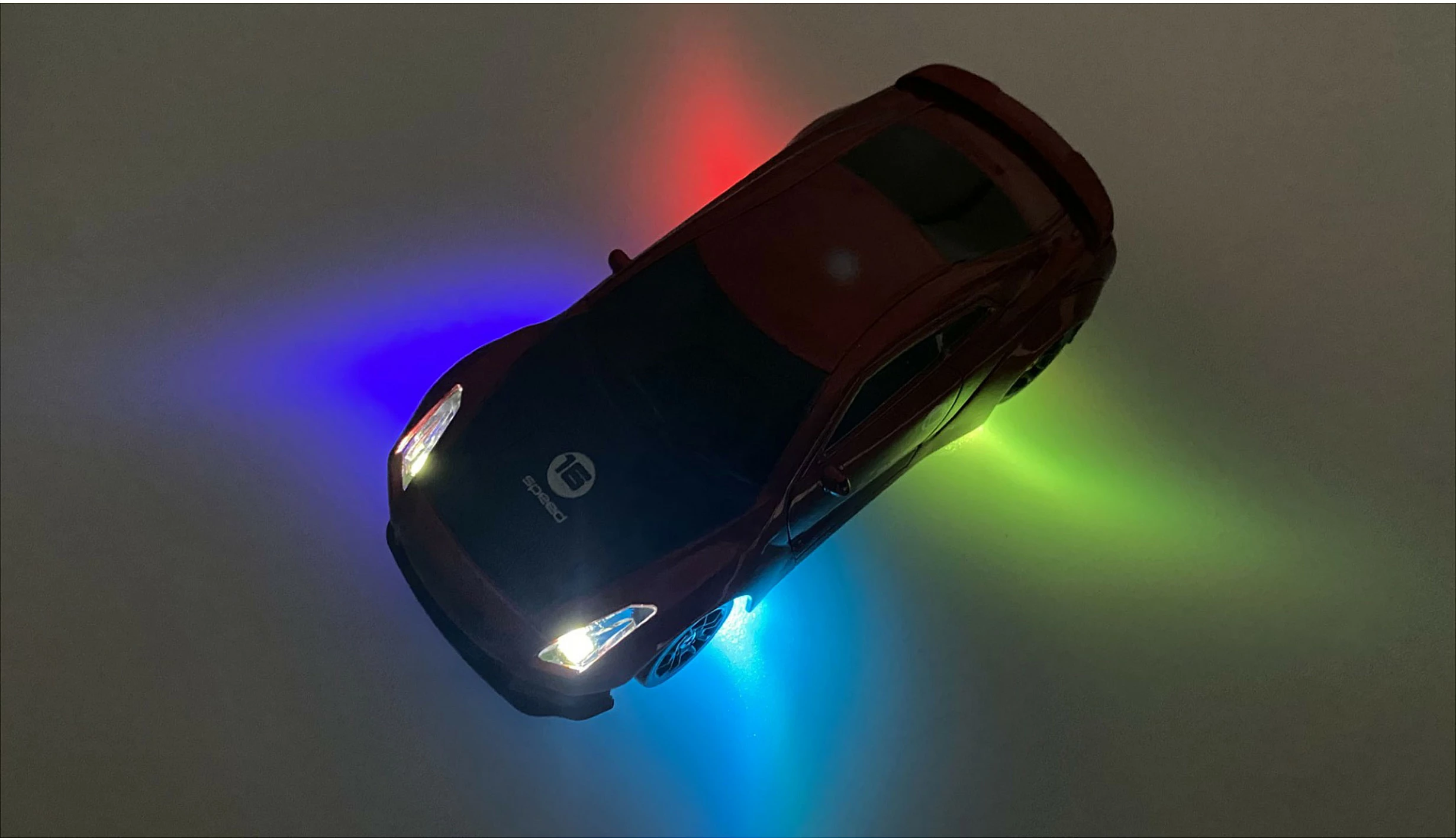 Vetura me telekomandë AMEWI Drift Sport GTR, 1:43, 4WD, Gyro, 2.4GHz, RTR, e kuqe