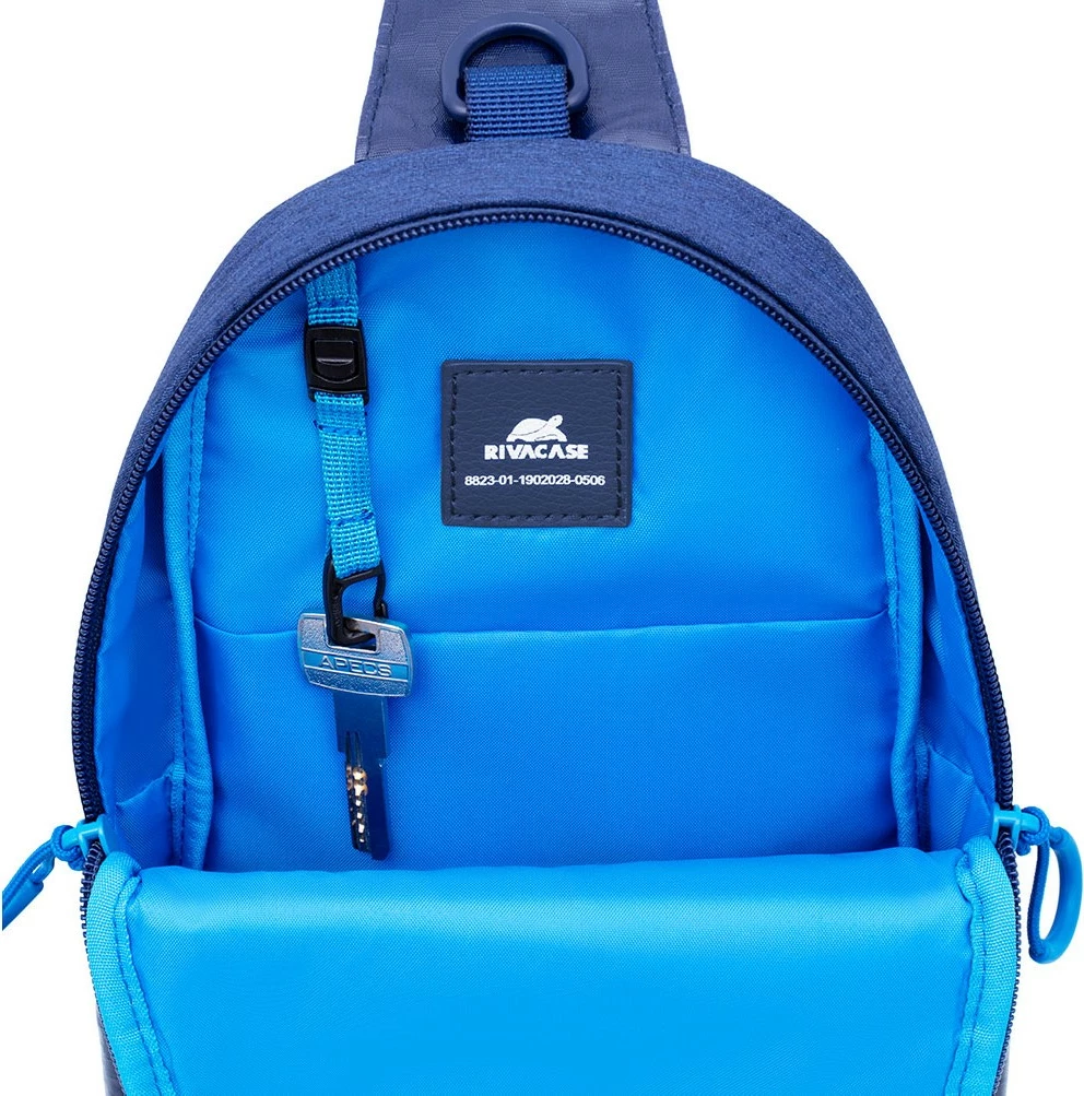 Çantë krahu RIVACASE Dijon 10.1", blu