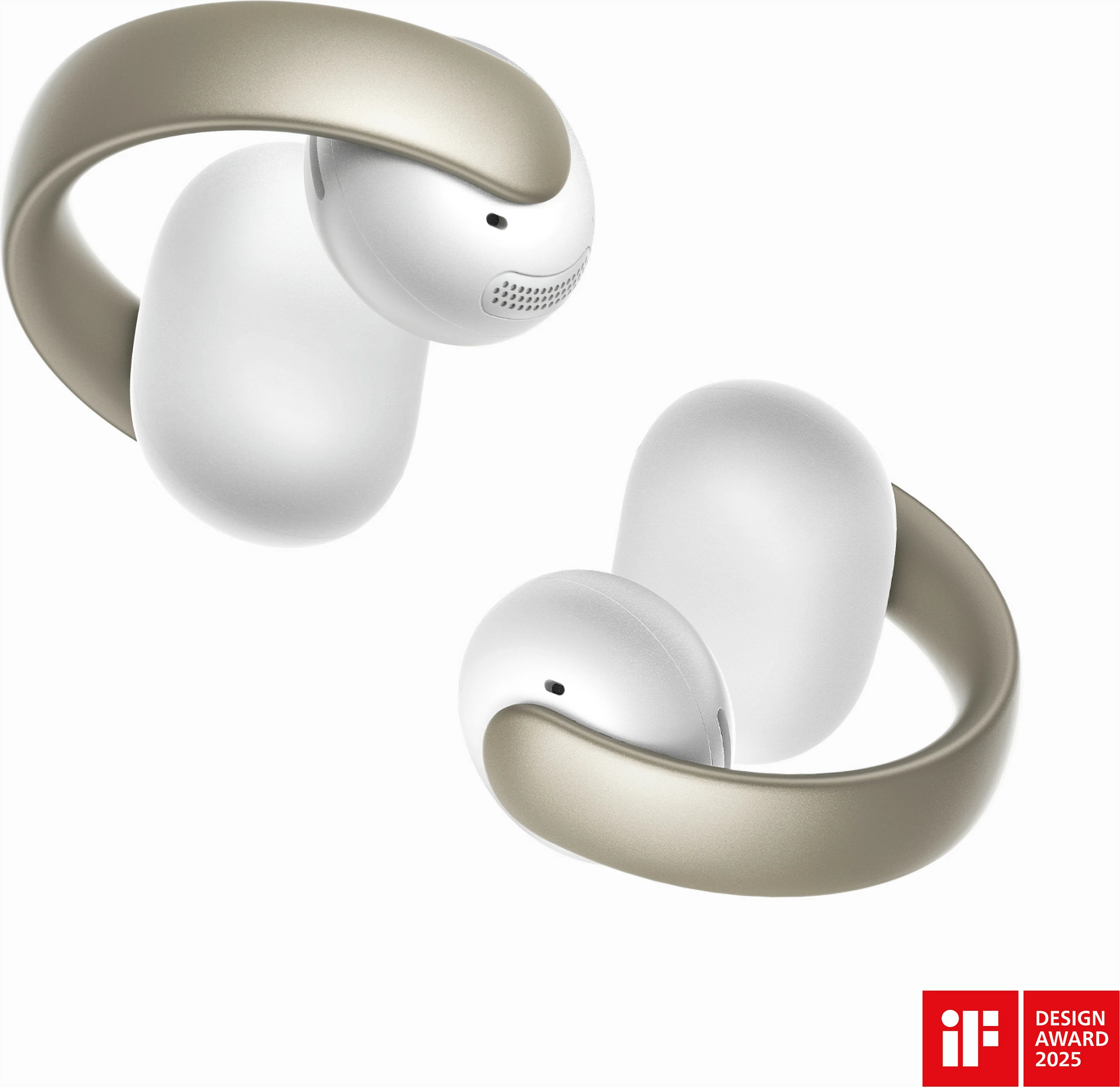 Kufje Anker Soundcore AeroClip, TWS, Bluetooth 5.4, Open-Ear, Champagne Mist
