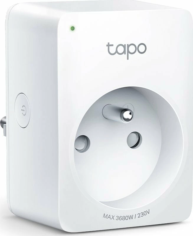 Prizë smart Wi‑Fi TP-Link Tapo P110, monitorim i konsumit të energjisë, e bardhë